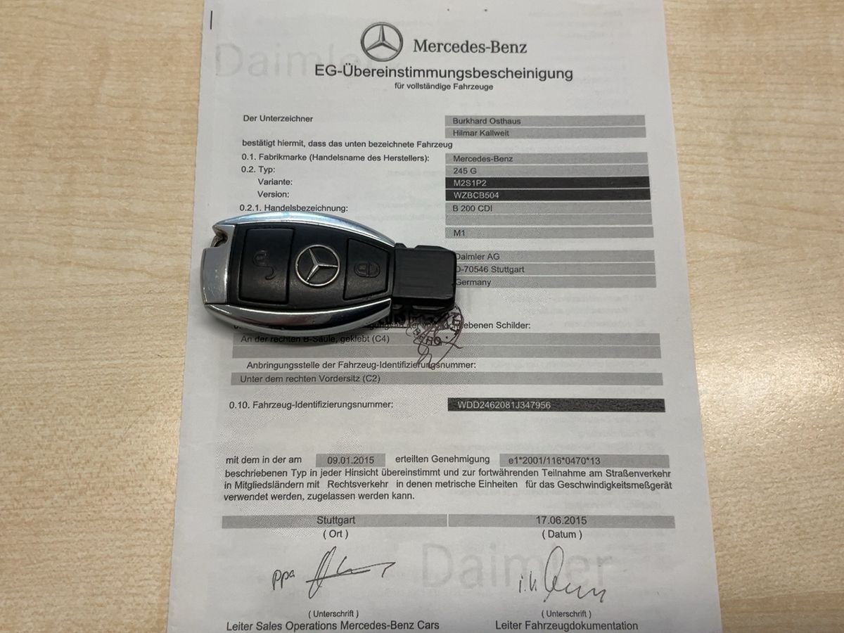 Mercedes-Benz B-Klasse d'occasion