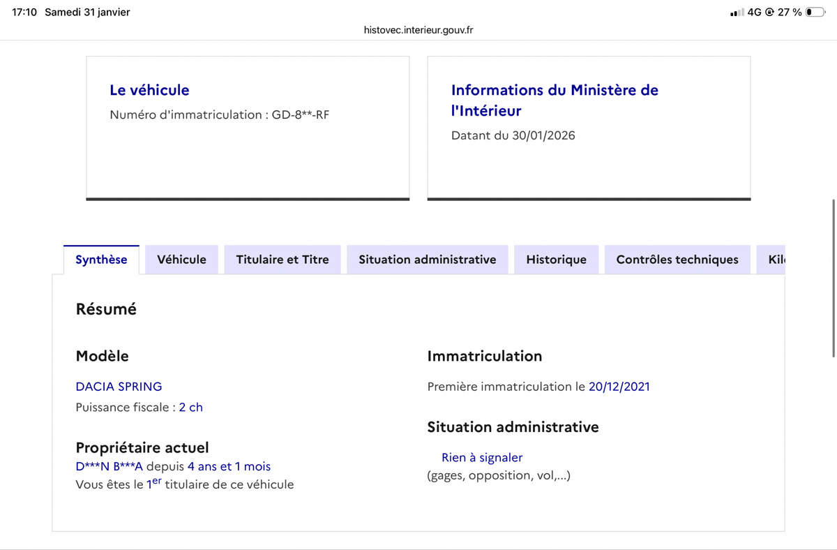 Dacia Spring d'occasion