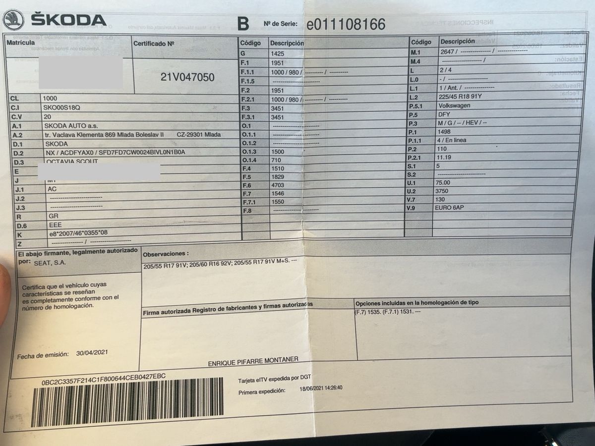 Skoda Octavia d'occasion