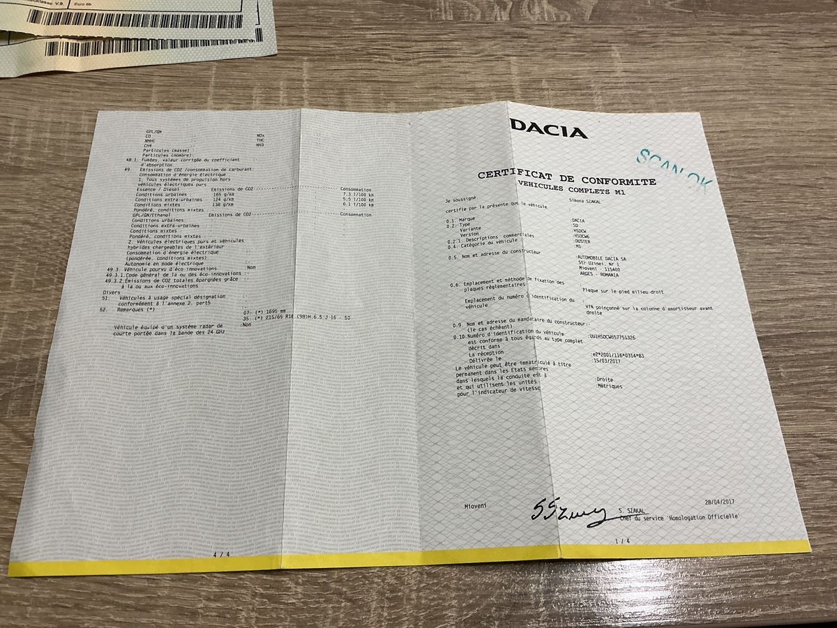 Dacia Duster d'occasion