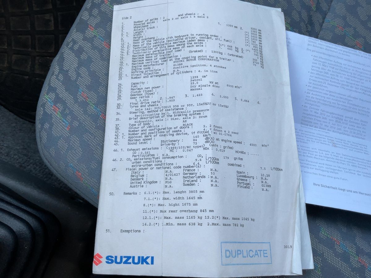 Suzuki Jimny 1.3 Classic Cabrio