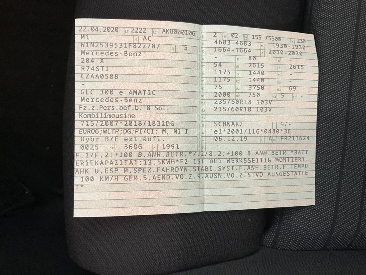 Mercedes-Benz GLC-Klasse d'occasion