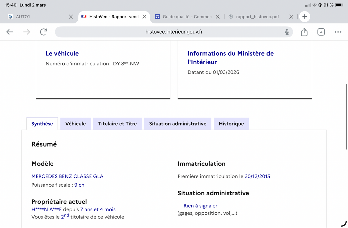 Mercedes-Benz GLA-Klasse d'occasion