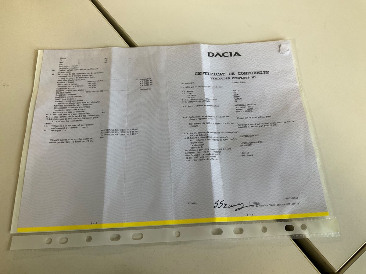 Dacia Sandero d'occasion