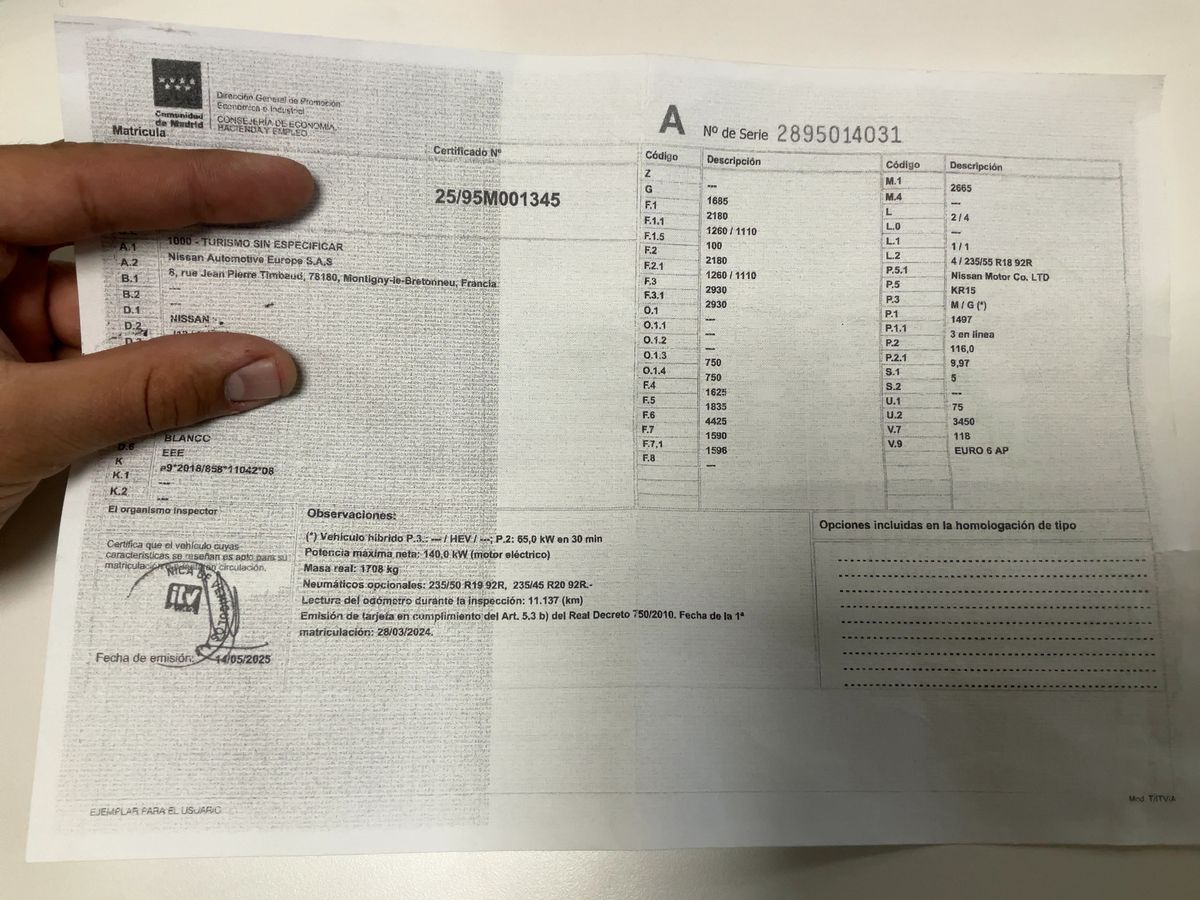 Nissan Qashqai d'occasion