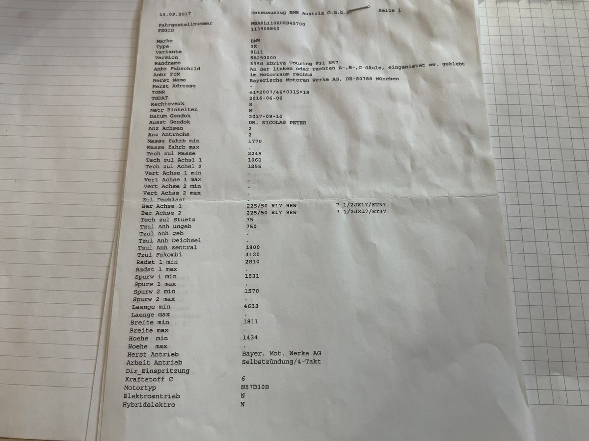 BMW 3er 335d xDrive M Sport