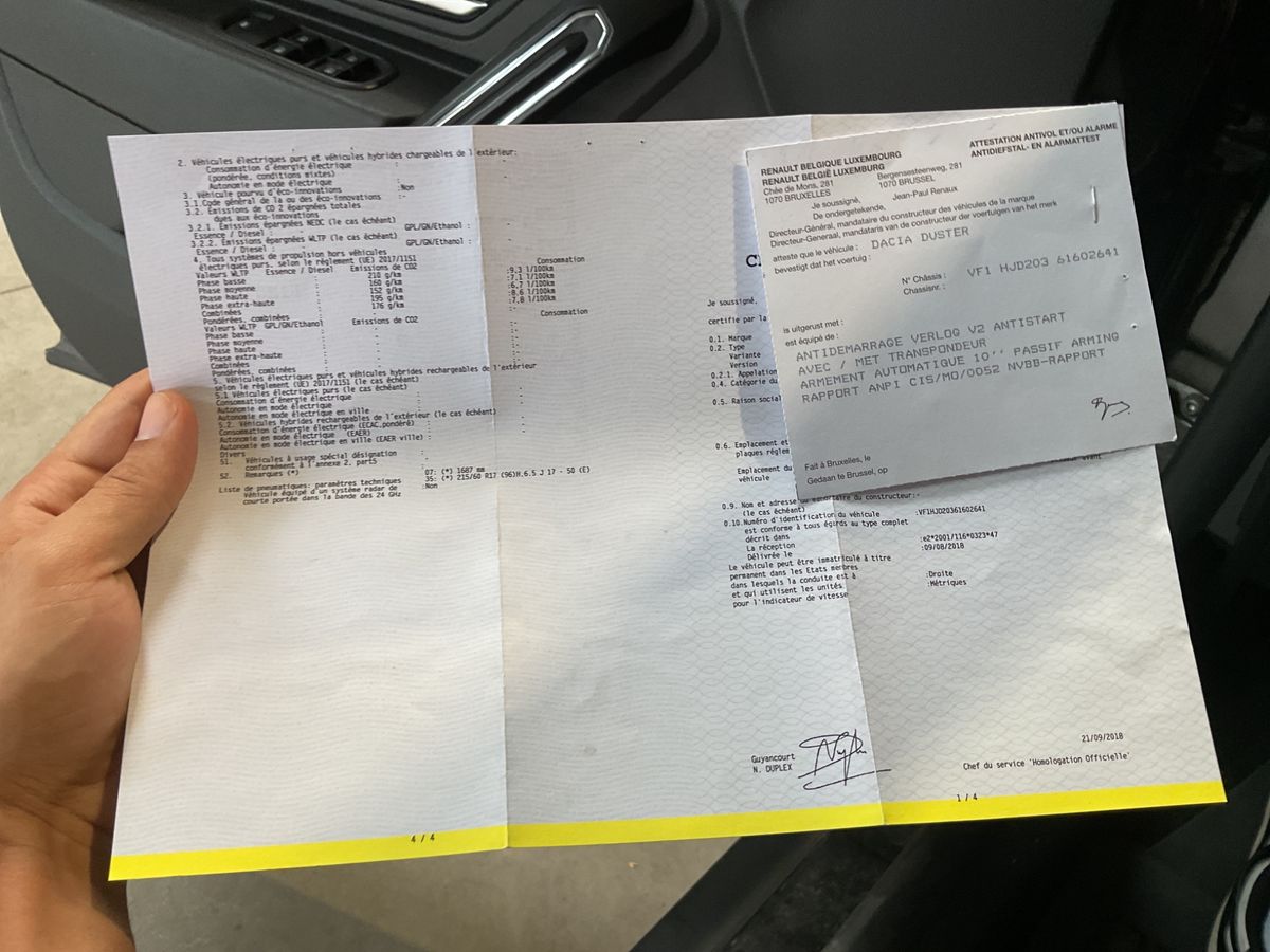 Dacia Duster d'occasion