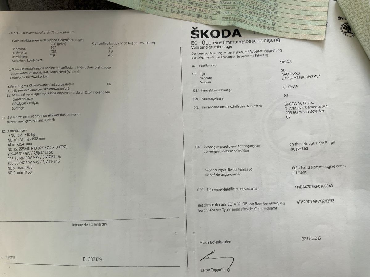 Skoda Octavia d'occasion