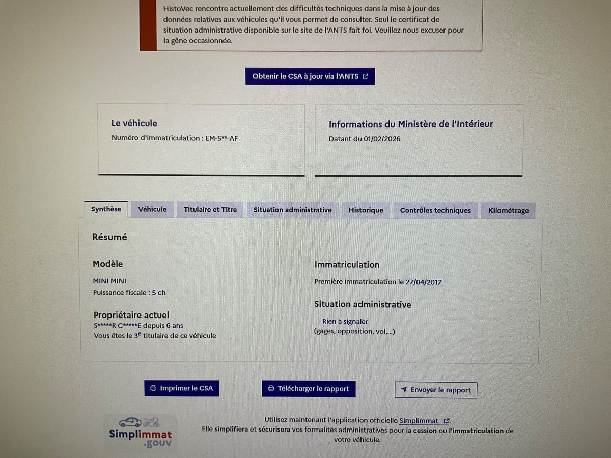 MINI Cooper d'occasion