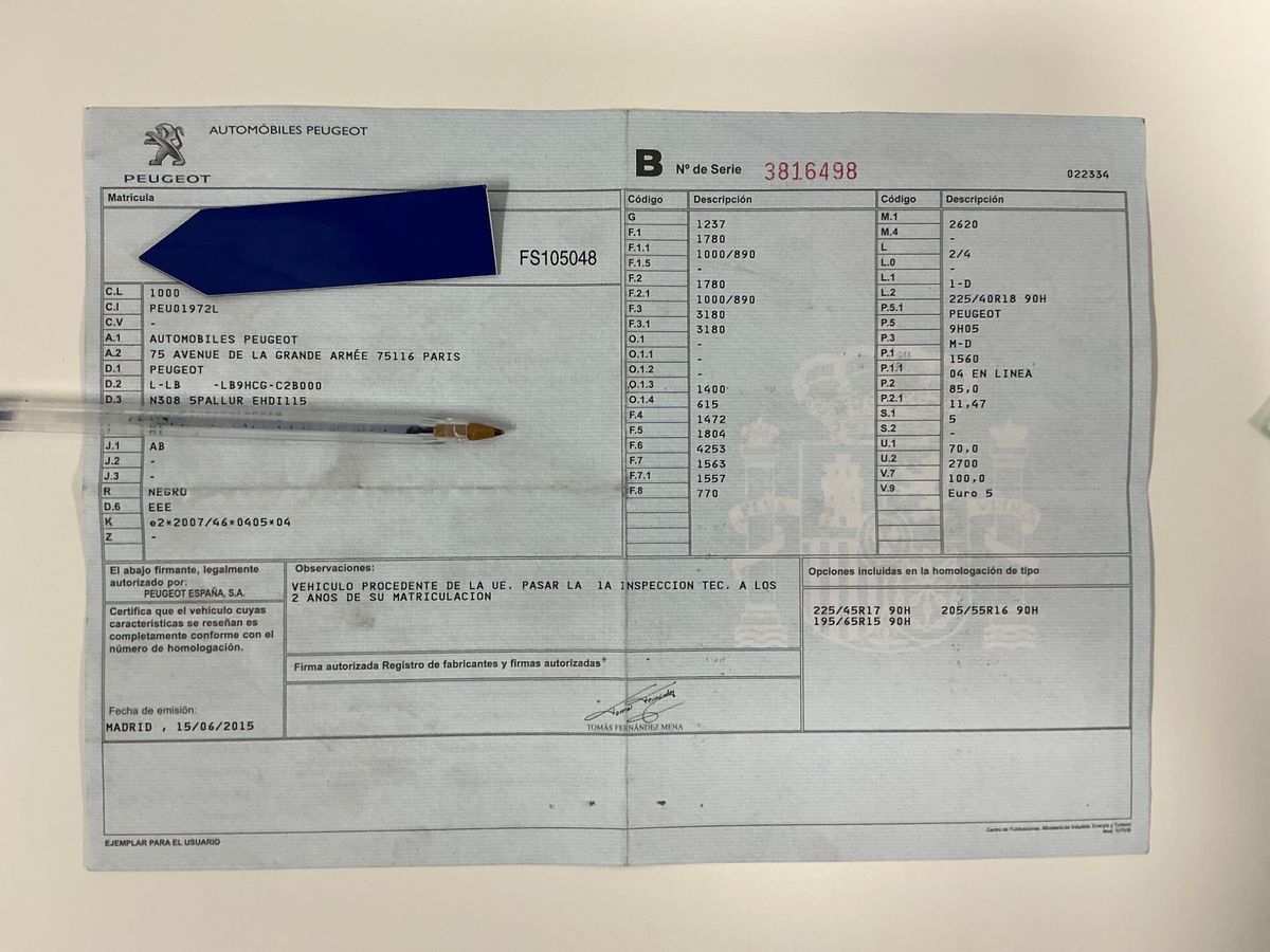 Peugeot 308 d'occasion