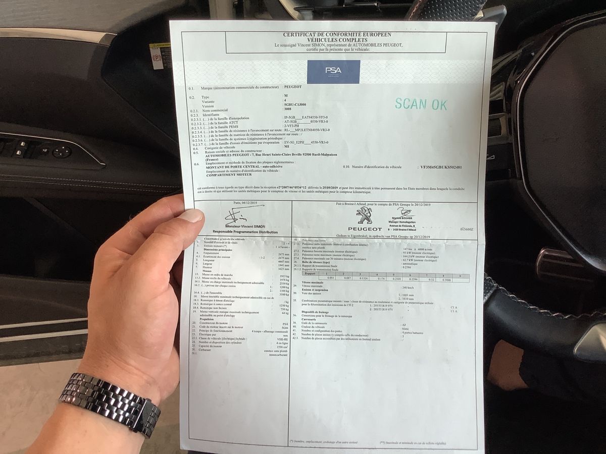 Peugeot 3008 d'occasion