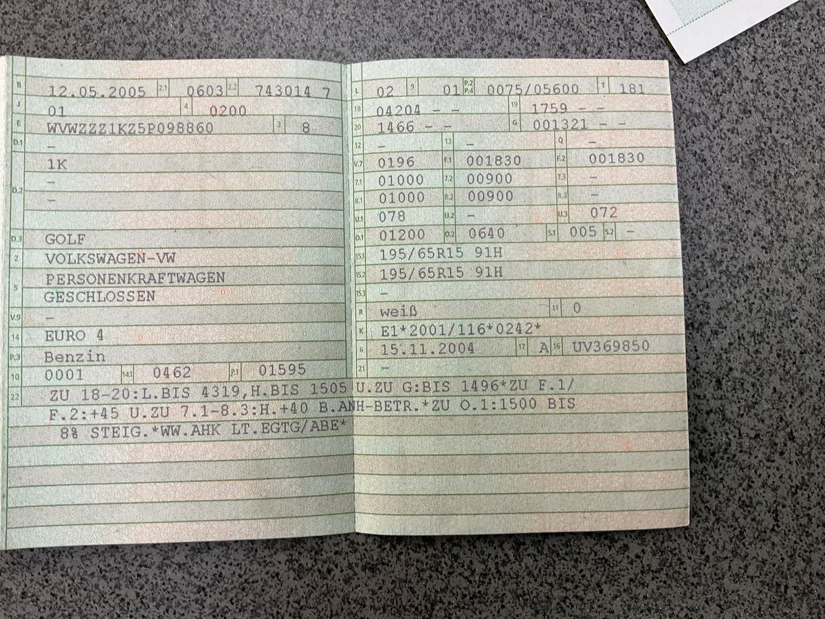 Volkswagen Golf V 1.6 Trendline