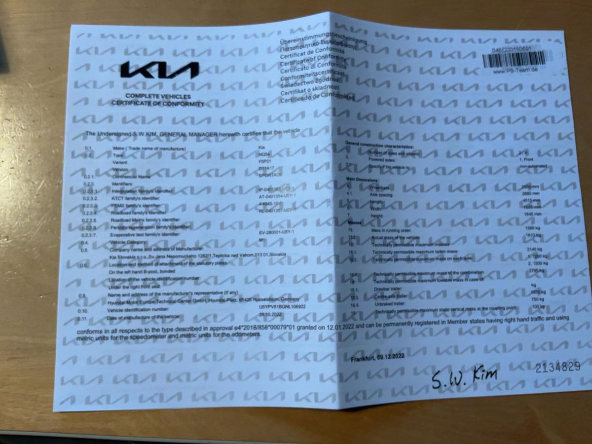 Kia Sportage d'occasion