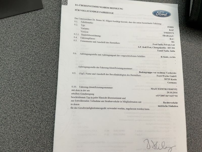 Ford Ka+ 1.2 Ti-VCT Black & White — zdjęcie 16