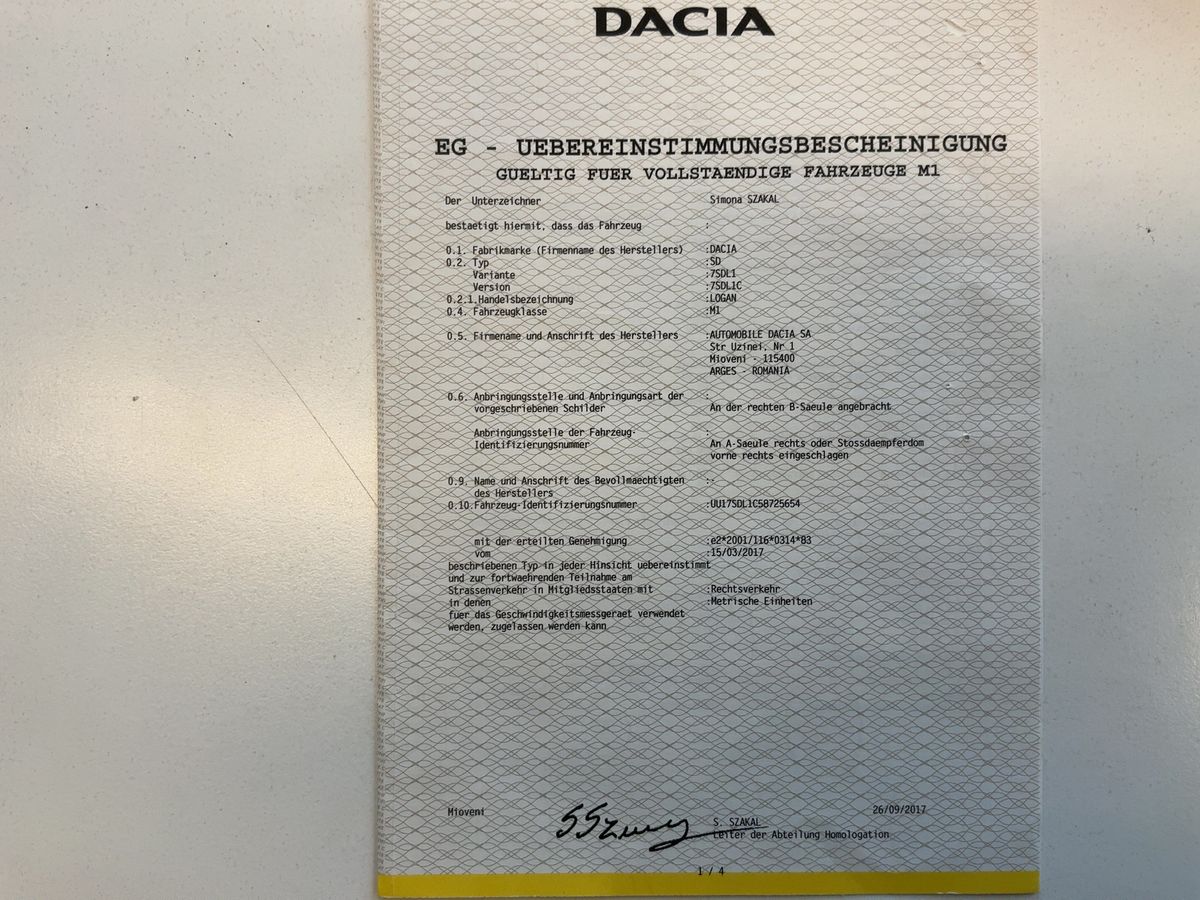 Dacia Logan d'occasion