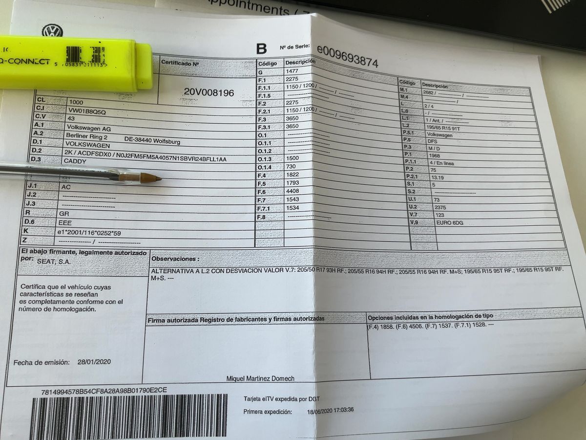 Volkswagen Caddy d'occasion