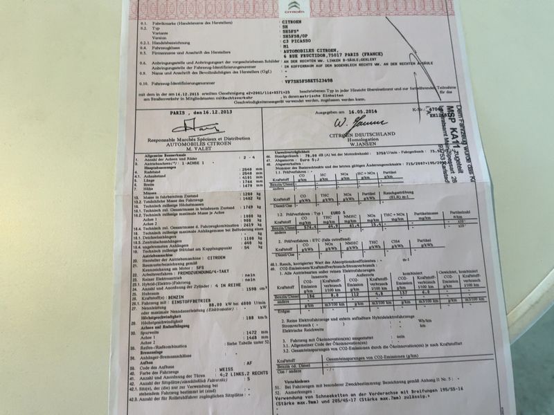 Citroen C3 Picasso 1.6 VTi Exclusive — zdjęcie 16