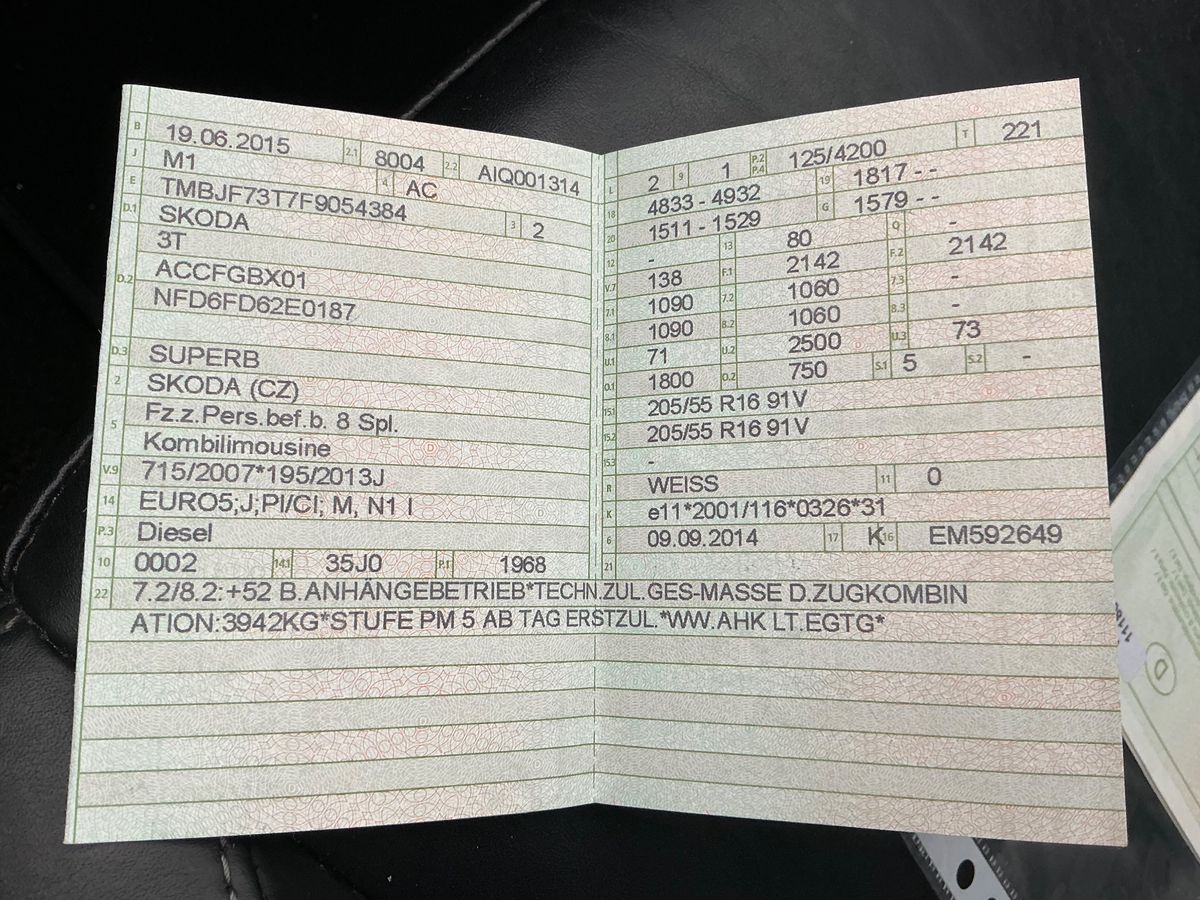 Skoda Superb d'occasion