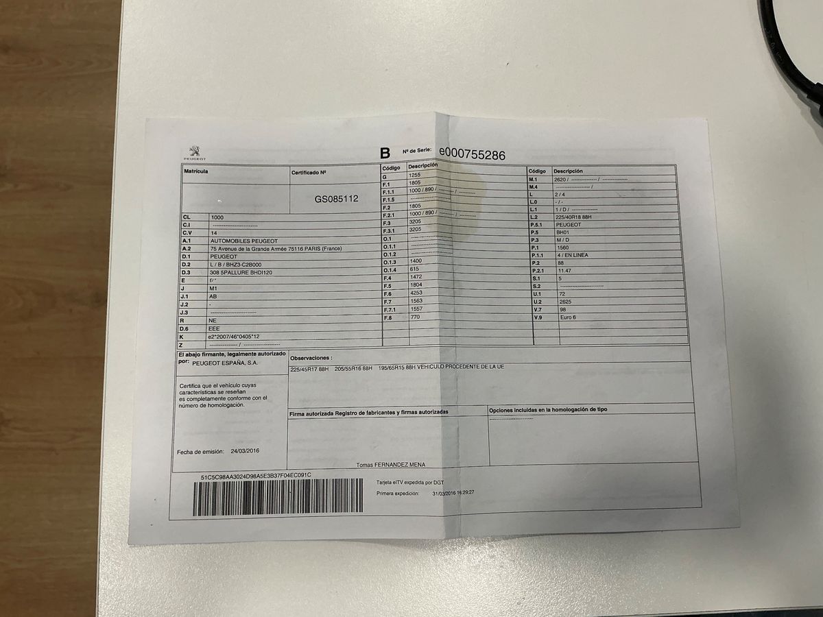 Peugeot 308 d'occasion