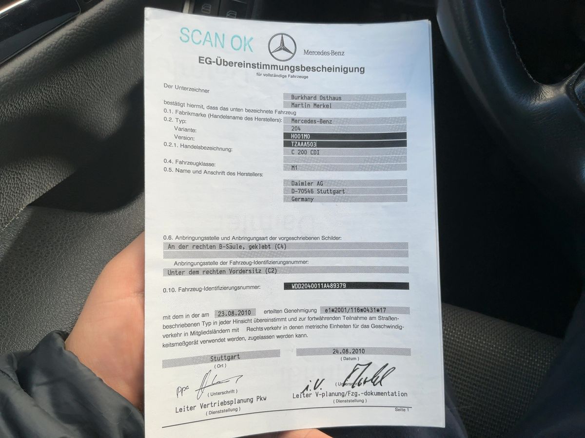 Mercedes-Benz C-Klasse d'occasion