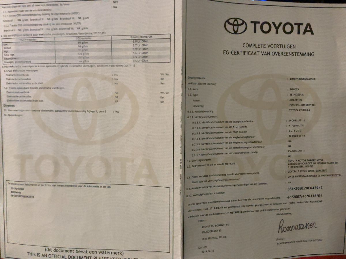 Toyota Corolla d'occasion