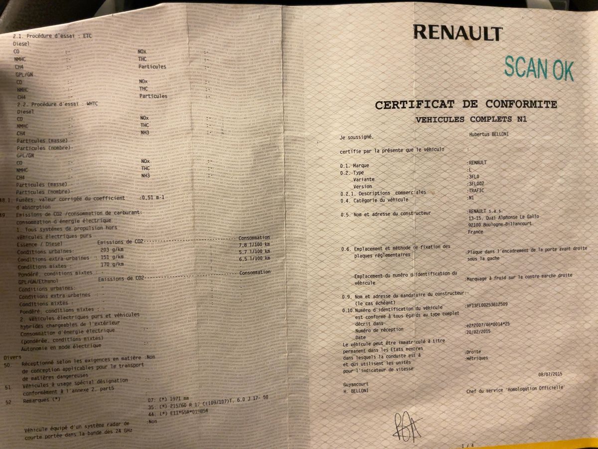Renault Trafic d'occasion