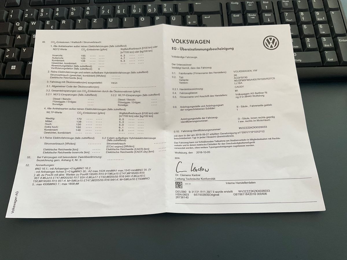 Volkswagen Caddy d'occasion