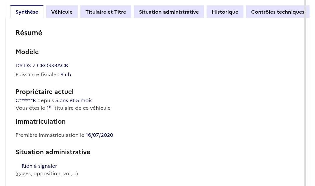 DS Automobiles d'occasion