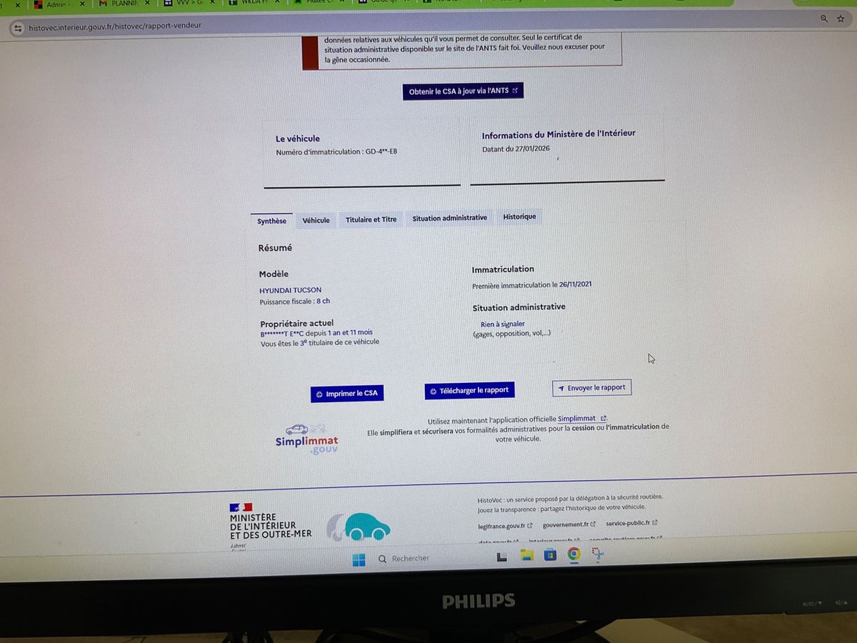 Hyundai Tucson d'occasion