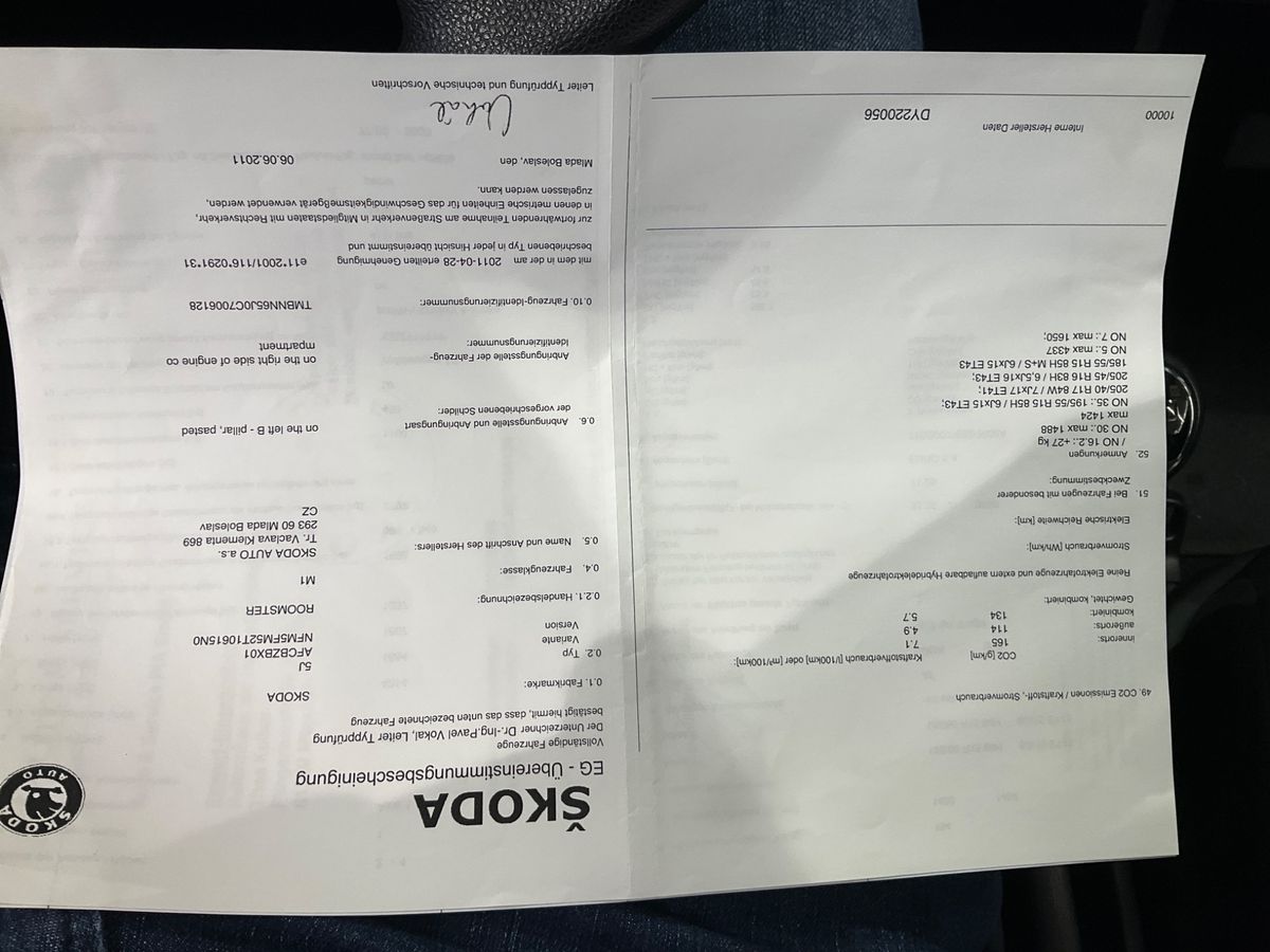 Skoda Roomster d'occasion