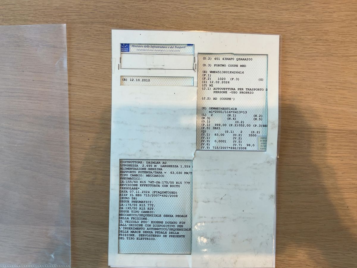 Smart fortwo d'occasion