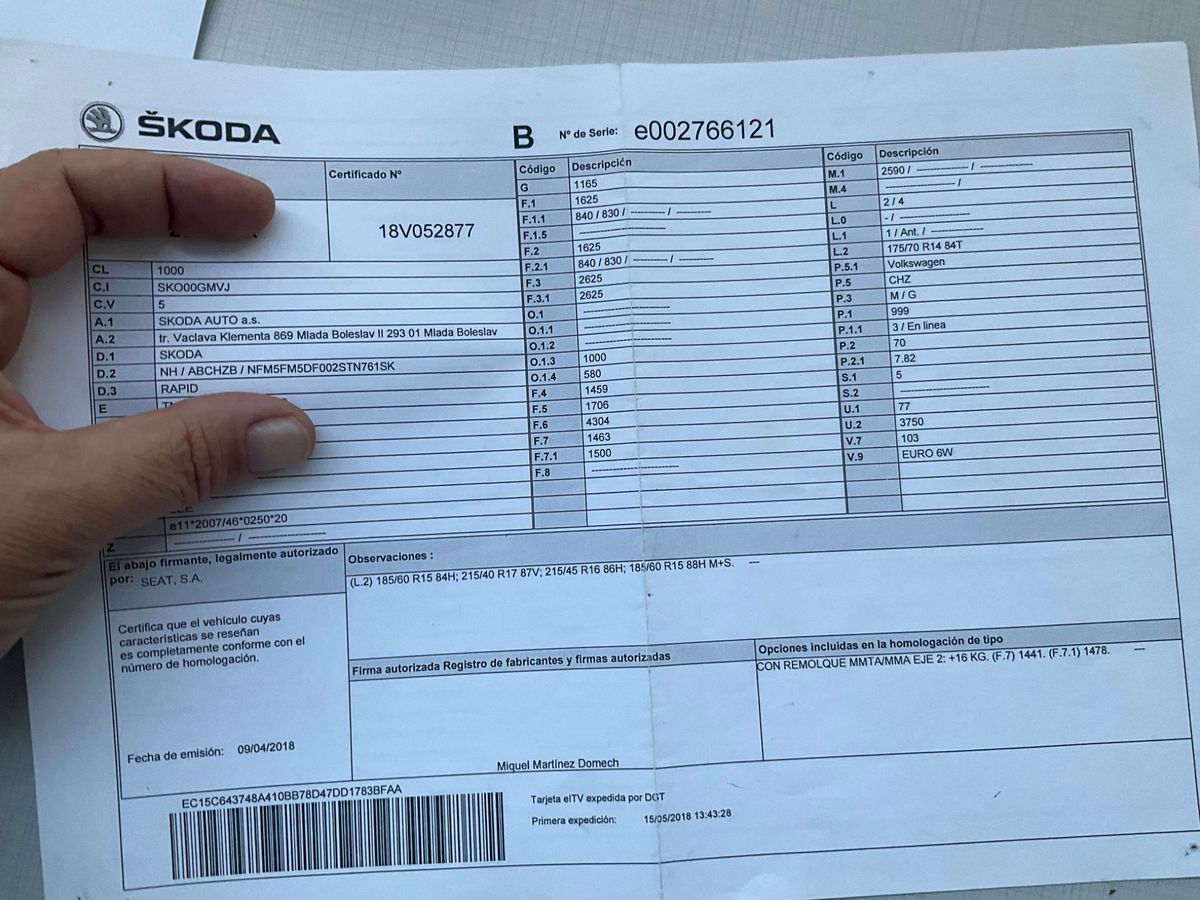 Skoda Rapid d'occasion
