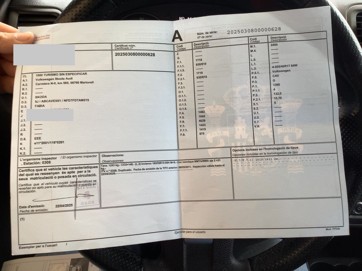 Skoda Fabia d'occasion