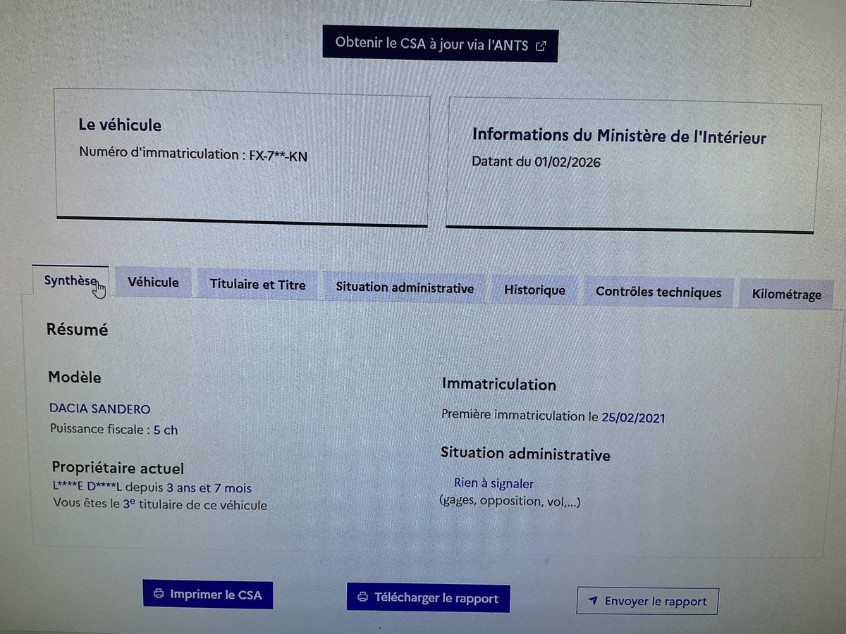 Dacia Sandero d'occasion