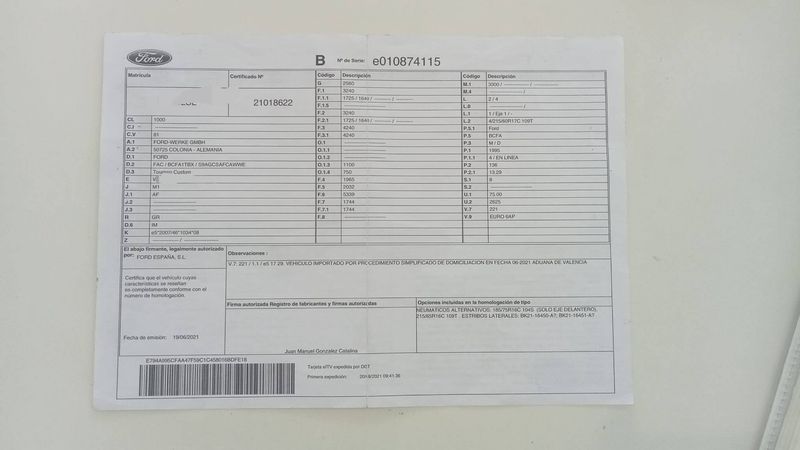 Ford Tourneo Custom 2.0 TDCi 320 L2 Tourneo Titanium — zdjęcie 15