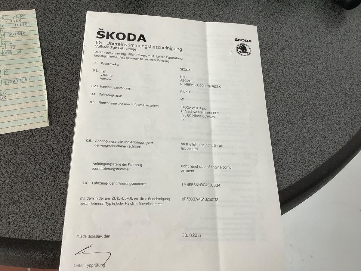 Skoda Rapid d'occasion