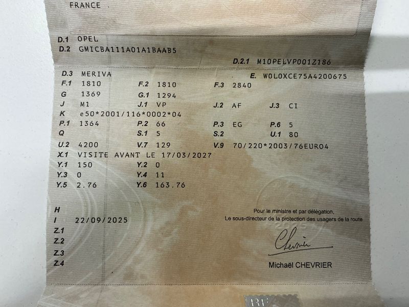 Opel Meriva 1.4 LPG Base/Club 2010 – снимка 5