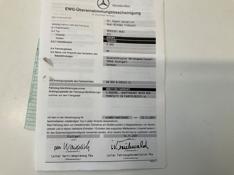 Mercedes-Benz E-Klasse E 240 Avantgarde — zdjęcie 6