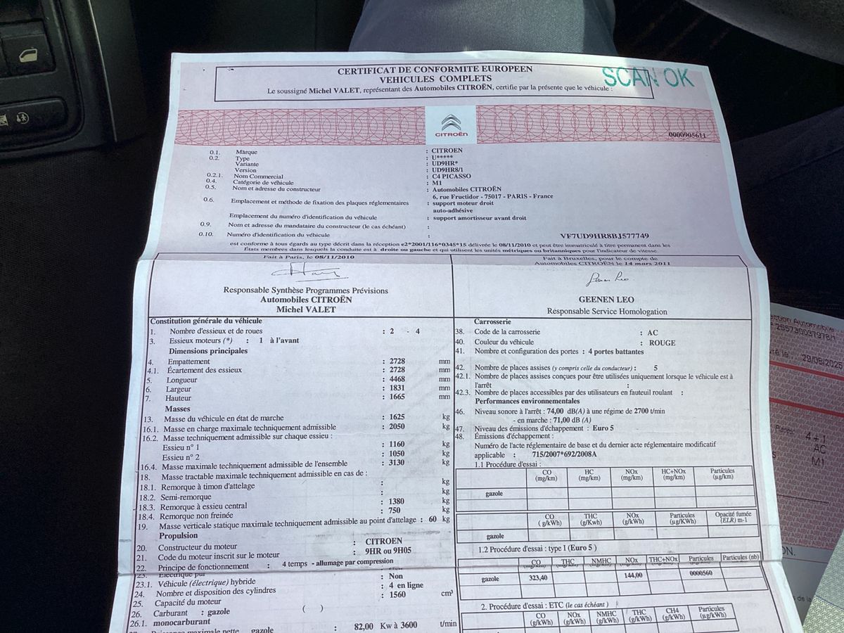 Citroen C4 Picasso 1.6 HDi Business Class