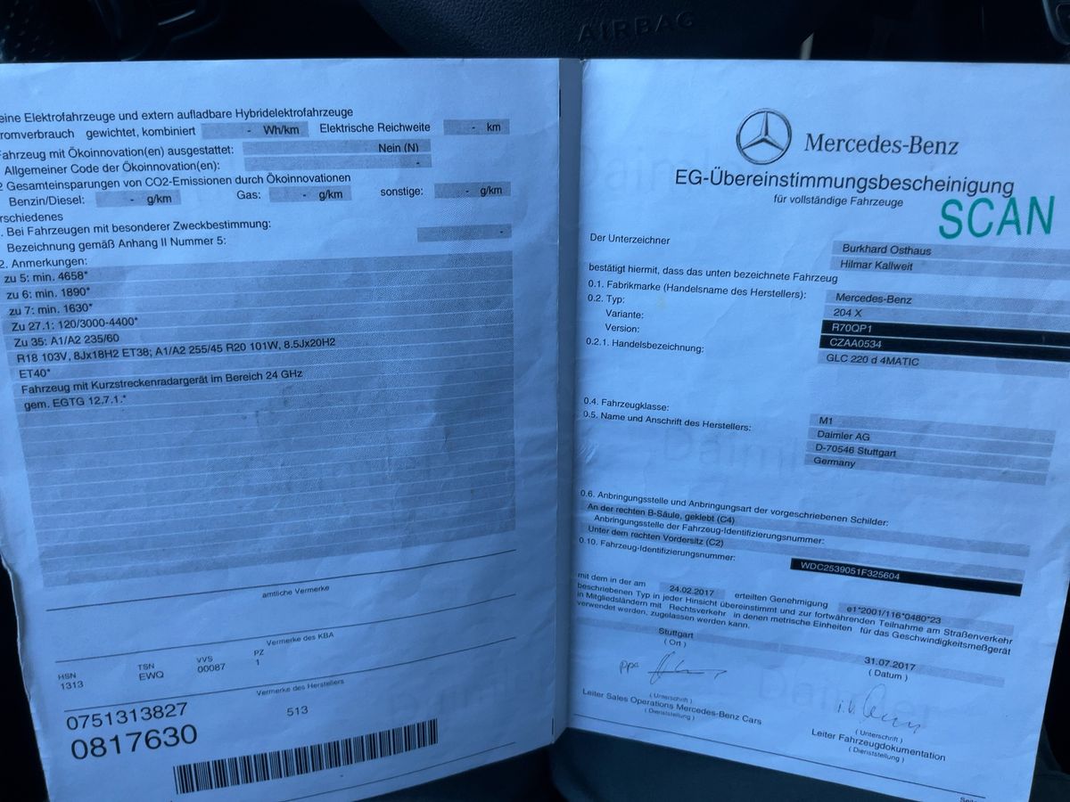 Mercedes-Benz GLC-Klasse d'occasion