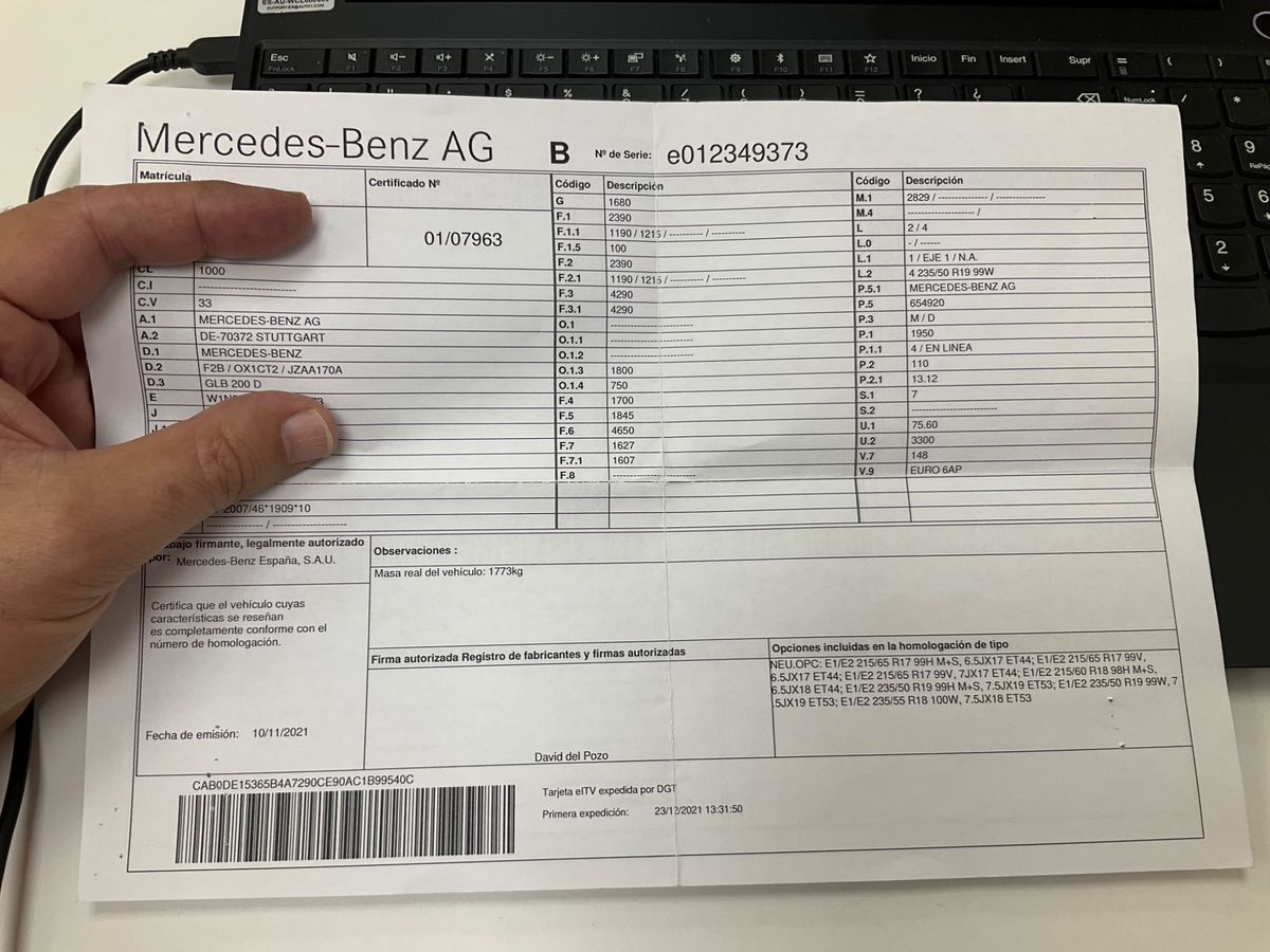 Mercedes-Benz GLB-Klasse GLB 200 d AMG Line