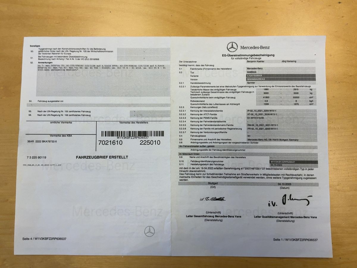 Mercedes-Benz Sprinter d'occasion