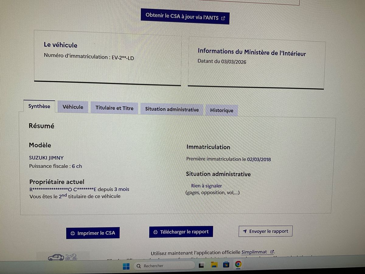 Suzuki Jimny d'occasion