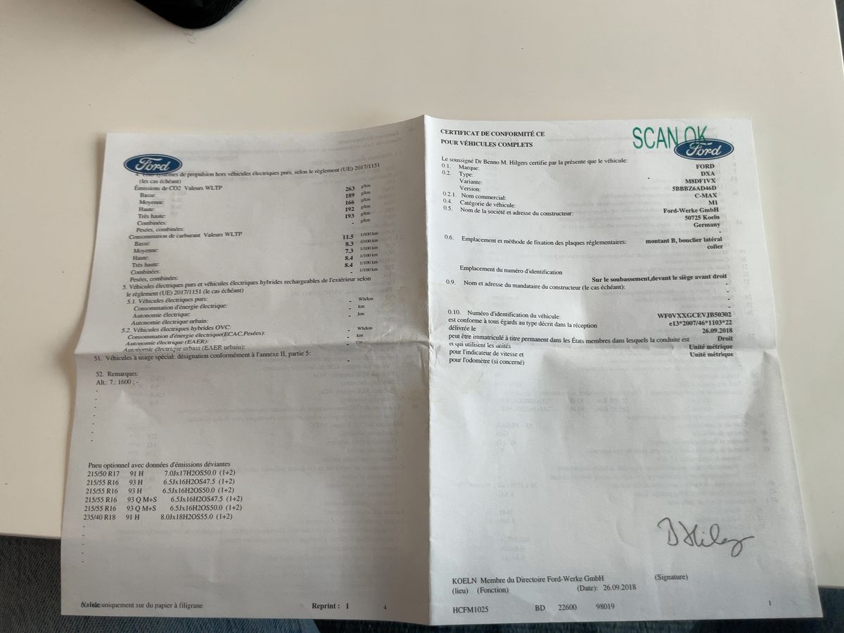 Ford C-Max d'occasion