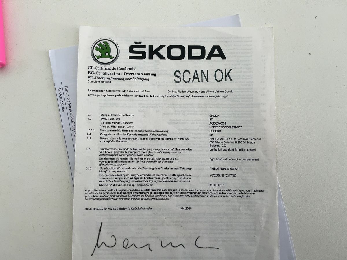 Skoda Superb d'occasion