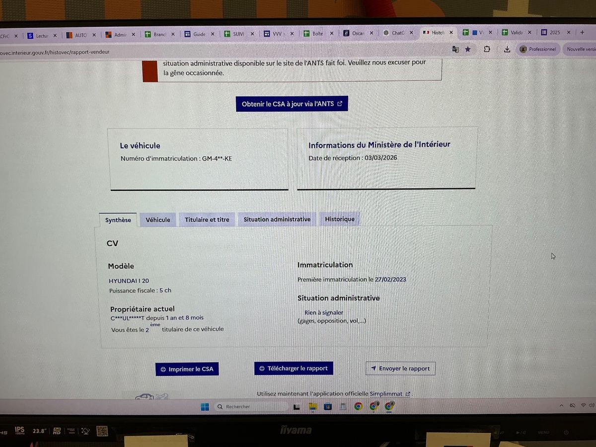 Hyundai i20 d'occasion