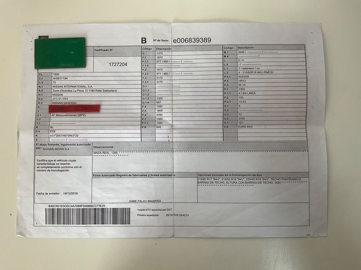 Nissan Qashqai d'occasion