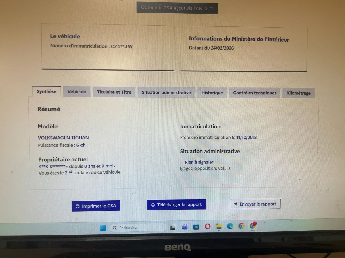 Volkswagen Tiguan d'occasion