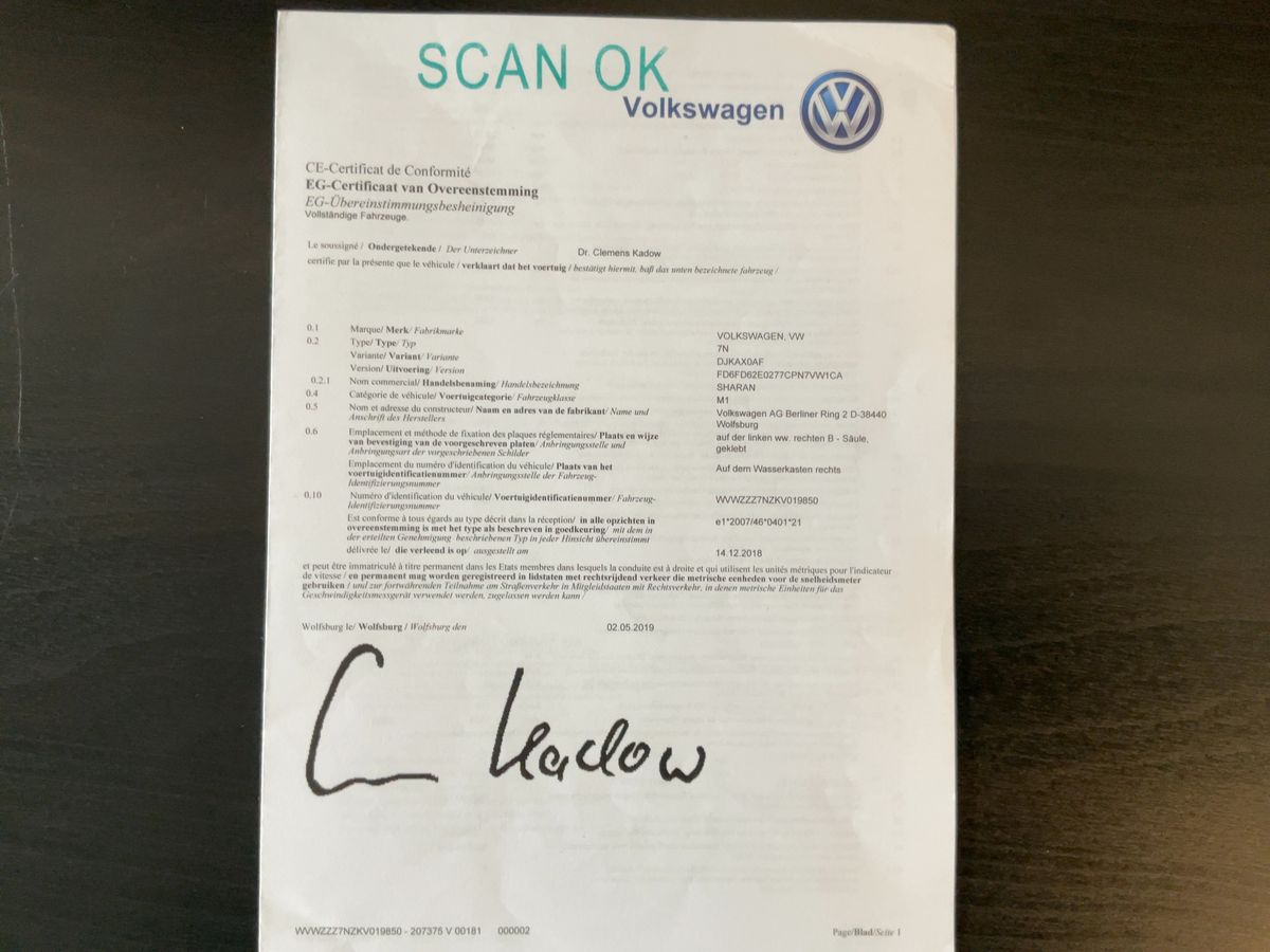 Volkswagen Sharan d'occasion