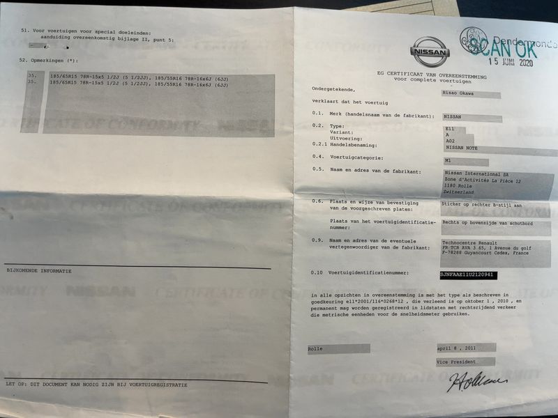 Nissan Note 1.4 Visia 2011 – снимка 21